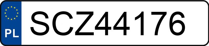 Numer rejestracyjny SCZ 44176 posiada RENAULT Scenic RX4 1.9 DCI MR`00 E3 Scenic RX4 1.9 DCI MR`00 E3 - SCZ44176