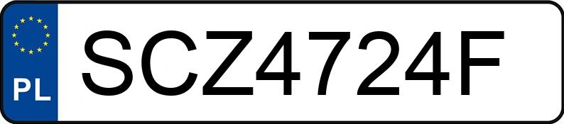 Numer rejestracyjny SCZ 4724F posiada MERCEDES-BENZ SPRINTER - SCZ4724F