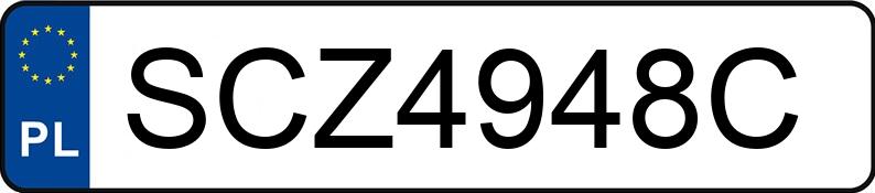 Numer rejestracyjny SCZ 4948C posiada BMW 316i Compact Kat. E36 316i Compact Kat. E36 - SCZ4948C