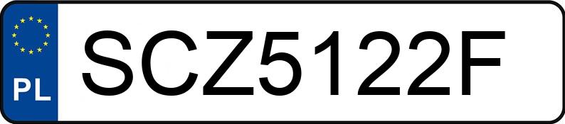 Numer rejestracyjny SCZ 5122F posiada OPEL ASTRA P-J - SCZ5122F