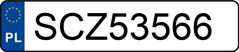 Numer rejestracyjny SCZ 53566 posiada FIAT PUNTO - SCZ53566