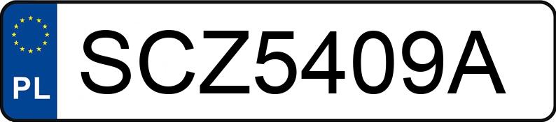 Numer rejestracyjny SCZ 5409A posiada FORD Ranger 3.2 TDCi MR`15 E6 3.2t Limited - SCZ5409A