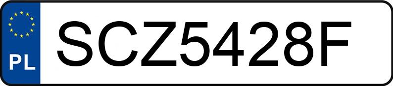 Numer rejestracyjny SCZ 5428F posiada BMW 320 Coupe Diesel DPF MR`06 E4 E92 320 Coupe Diesel DPF MR`06 E4 E92 - SCZ5428F