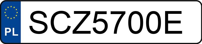 Numer rejestracyjny SCZ 5700E posiada FORD Focus 1.6 TDCi MR`11 E5 Trend - SCZ5700E Numer rejestracyjny SCZ 5700E posiada FORD Focus 1.6 TDCi MR`11 E5 Trend - SCZ5700E