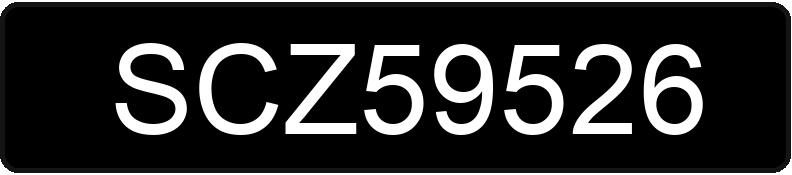 Numer rejestracyjny SCZ 59526 posiada FIAT 126 - SCZ59526