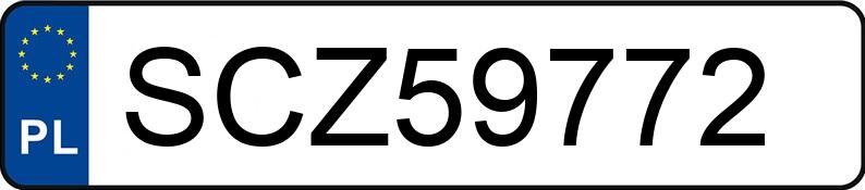 Numer rejestracyjny SCZ 59772 posiada MAZDA 6 - 2.5 MR`15 E6 SkyPassion Aut. - SCZ59772