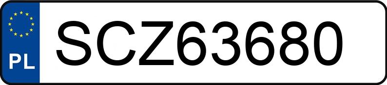 Numer rejestracyjny SCZ 63680 posiada BMW 728i Kat. E38 728i Kat. E38 - SCZ63680