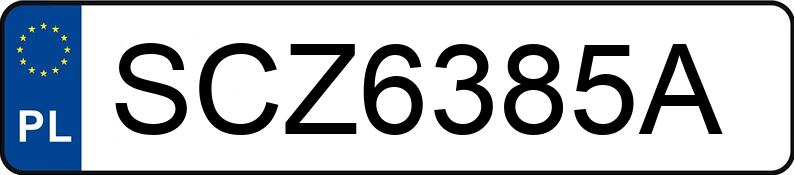 Numer rejestracyjny SCZ 6385A posiada MERCEDES-BENZ SPRINTER - SCZ6385A