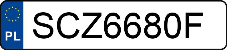 Numer rejestracyjny SCZ 6680F posiada AUDI A6 Avant 2.0 TFSI MR`15 E6 4G S tronic - SCZ6680F