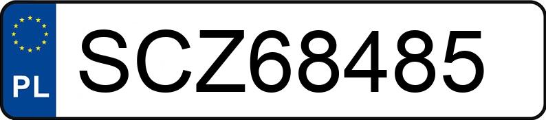 Numer rejestracyjny SCZ 68485 posiada OPEL/PARTNER MOVANO - SCZ68485