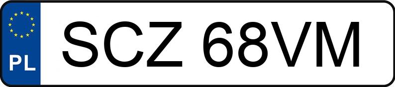 Numer rejestracyjny SCZ 68VM posiada FORD FIESTA - SCZ68VM