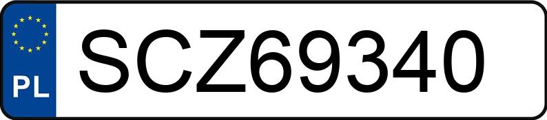 Numer rejestracyjny SCZ 69340 posiada BMW 520 Diesel MR`03 E3 E60 520 Diesel MR`03 E3 E60 - SCZ69340