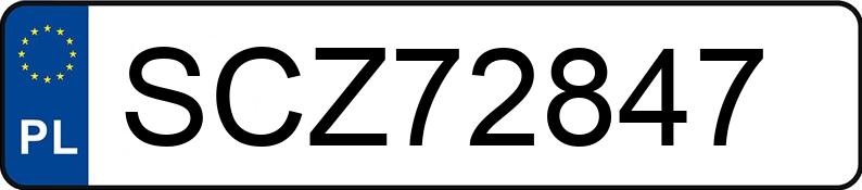 Numer rejestracyjny SCZ 72847 posiada SEAT ALTEA 1.9 TDI - SCZ72847