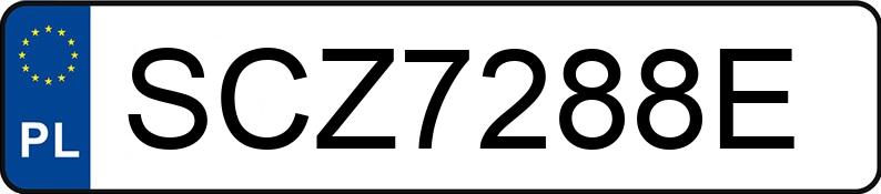 Numer rejestracyjny SCZ 7288E posiada ALFA ROMEO Giulia 2.0 Turbo MR`23 E6d.4 Tributo Italiano Q4 Aut. - SCZ7288E