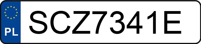 Numer rejestracyjny SCZ 7341E posiada VOLKSWAGEN CADDY - SCZ7341E