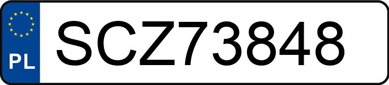 Numer rejestracyjny SCZ 73848 posiada AUDI A6 Quattro 3.0 TDi MR`04 E3 4F A6 Quattro 3.0 TDi MR`04 E3 4F - SCZ73848