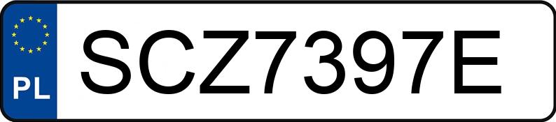 Il numero di registrazione SCZ 7397E ha FORD Fusion 1.4 MR`06 E4 Silver X - SCZ7397E