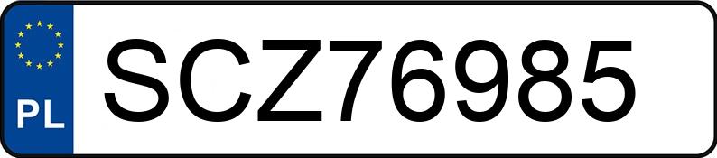Реєстраційний номер SCZ 76985 має AUDI A3 Sportback 1.6 TDi DPF MR`09 E5 8P Ambition - SCZ76985