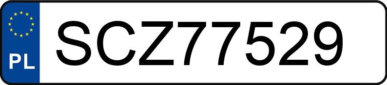 Numer rejestracyjny SCZ 77529 posiada CITROEN SAXO 1.1 - SCZ77529 Numer rejestracyjny SCZ 77529 posiada CITROEN SAXO 1.1 - SCZ77529