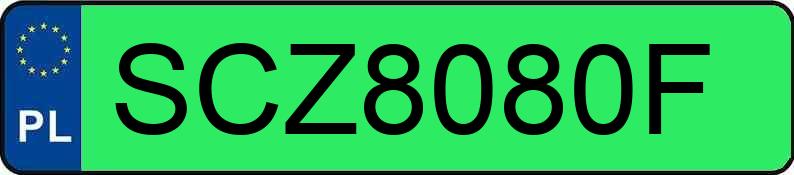Numer rejestracyjny SCZ 8080F posiada BMW iX MR`22 I20 xDrive40 105kWh - SCZ8080F