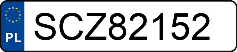 Numer rejestracyjny SCZ 82152 posiada DAIMLERCHRYSLER CLS - SCZ82152