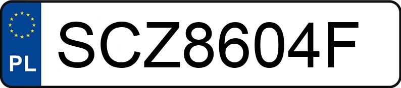 Numer rejestracyjny SCZ 8604F posiada FORD FIESTA - SCZ8604F