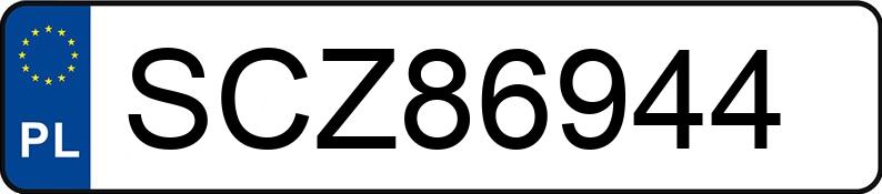 Numer rejestracyjny SCZ 86944 posiada OPEL Corsa D 1.4 MR`06 E4 Cosmo - SCZ86944
