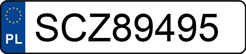 Numer rejestracyjny SCZ 89495 posiada BMW 320 Diesel Kat. MR`98 E46 320 Diesel Kat. MR`98 E46 - SCZ89495