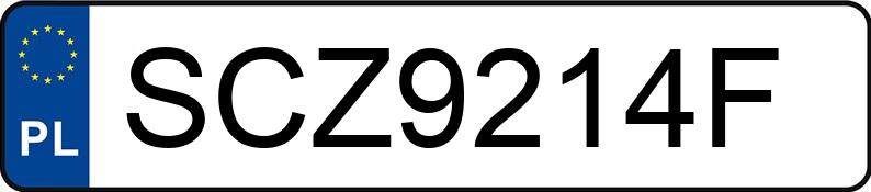 Il numero di registrazione SCZ 9214F ha FORD Focus 1.6 MR`11 E5 Trend Sport - SCZ9214F