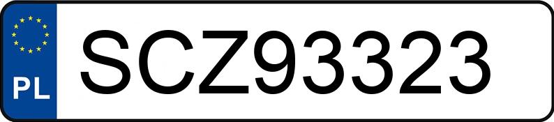 Numer rejestracyjny SCZ 93323 posiada AUDI A5 SPORTBACK - SCZ93323 Numer rejestracyjny SCZ 93323 posiada AUDI A5 SPORTBACK - SCZ93323