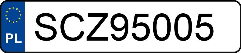 Numer rejestracyjny SCZ 95005 posiada MERCEDES-BENZ SPRINTER 519 CDI 5.0t SPRINTER 519 CDI 5.0t - SCZ95005