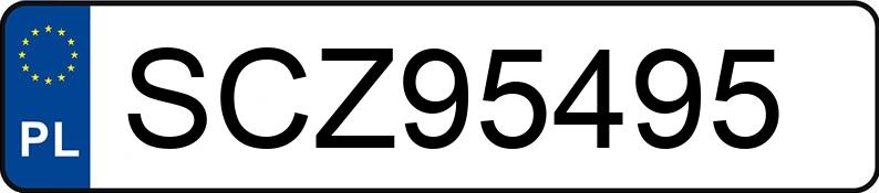 Numer rejestracyjny SCZ 95495 posiada FORD Mondeo 1.6 TDCi MR`10 E5 Titanium LXS - SCZ95495