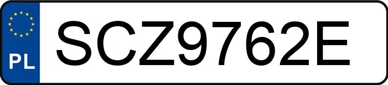 Numer rejestracyjny SCZ 9762E posiada SKODA OCTAVIA - SCZ9762E