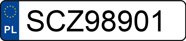 Numer rejestracyjny SCZ 98901 posiada DACIA Duster dCi MR`18 E6 Prestige - SCZ98901