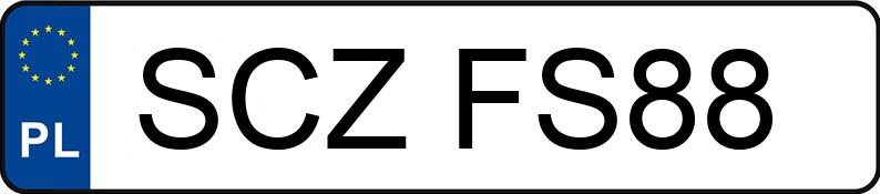 Numer rejestracyjny SCZ FS88 posiada MERCEDES-BENZ 213 Sprinter CDI E3 2.6t 213 Sprinter CDI E3 2.6t - SCZFS88