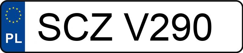 RegistreringsnummerSCZ V290 har VOLKSWAGEN Polo III 1.4 MR`99 E2 GP Basis - SCZV290