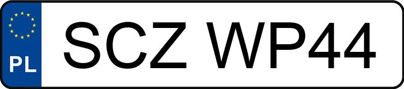 Numer rejestracyjny SCZ WP44 posiada OPEL Astra III 1.7 CDTI MR`04 E4 Cosmo - SCZWP44