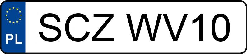 Numer rejestracyjny SCZ WV10 posiada RENAULT Scenic 1.6 MR`99 E3 Scenic 1.6 MR`99 E3 - SCZWV10
