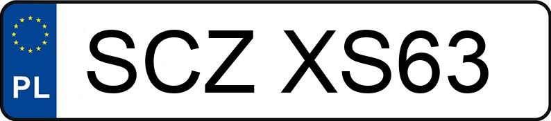 Numer rejestracyjny SCZ XS63 posiada OPEL MERIVA-A - SCZXS63 Numer rejestracyjny SCZ XS63 posiada OPEL MERIVA-A - SCZXS63