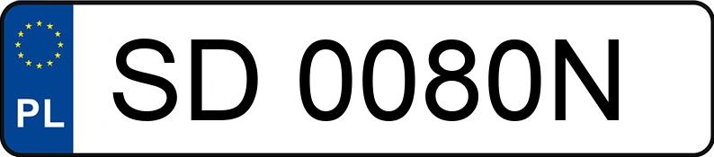 Numer rejestracyjny SD 0080N posiada OPEL ASTRA - SD0080N Numer rejestracyjny SD 0080N posiada OPEL ASTRA - SD0080N