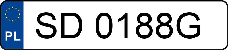 Numer rejestracyjny SD 0188G posiada RENAULT CLIO - SD0188G