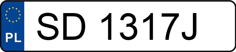 Numer rejestracyjny SD 1317J posiada BMW 850 CI - SD1317J Numer rejestracyjny SD 1317J posiada BMW 850 CI - SD1317J