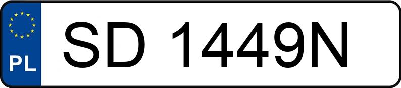 Numer rejestracyjny SD 1449N posiada BMW 520D - SD1449N Numer rejestracyjny SD 1449N posiada BMW 520D - SD1449N