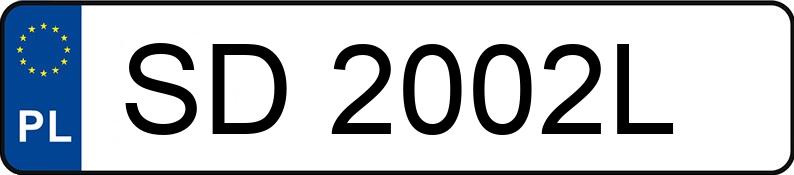 Numer rejestracyjny SD 2002L posiada BMW 318i Cabrio Kat. E36 318i Cabrio Kat. E36 - SD2002L