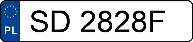 Numer rejestracyjny SD 2828F posiada OPEL ASTRA-G-CC - SD2828F