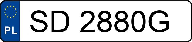 Numer rejestracyjny SD 2880G posiada BMW 530XI - SD2880G