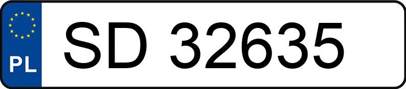 Numer rejestracyjny SD 32635 posiada OPEL ASTRA 1.6 - SD32635 Numer rejestracyjny SD 32635 posiada OPEL ASTRA 1.6 - SD32635