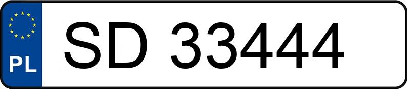 Numer rejestracyjny SD 33444 posiada AUDI A4 Avant 2.5 TDi Kat. MR`00 E3 8E A4 Avant 2.5 TDi Kat. MR`00 E3 8E - SD33444