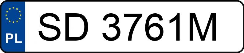 Numer rejestracyjny SD 3761M posiada LEXUS IS - SD3761M