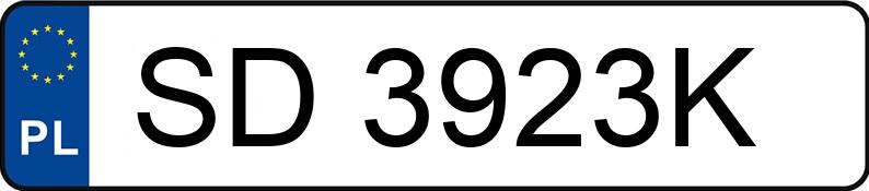 Registreringsnummeret SD 3923K har MERCEDES-BENZ SLK 200 Kat. MR`96 170 SLK 200 Kat. MR`96 170 - SD3923K